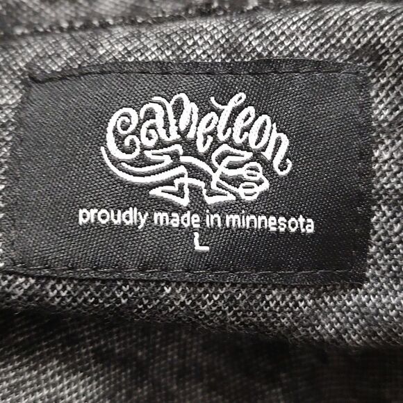 Cameleon black gray wool blend open front cardigan jacket Sz L NWOT - Picture 5 of 5